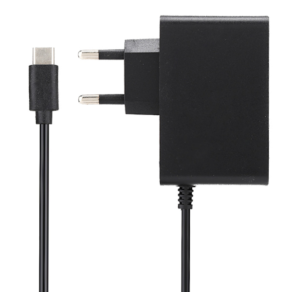 Strømadapter til Nintendo Switch DC 5V/2.4A Oplader 50/60Hz(EU 100-240V)
