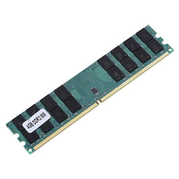 4 GB DDR2 hukommelsesmodul med stor kapacitet, 800 MHz hurtig dataoverførsel RAM DDR2 4 GB til AMD