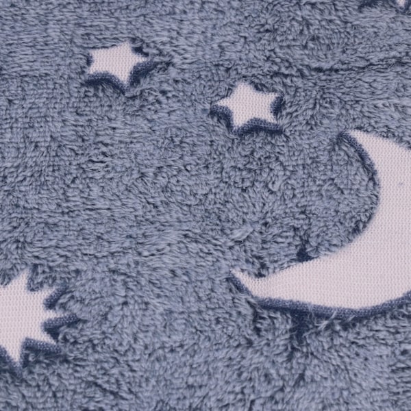 Lysande polyesterfilt Mjuk och varm luddig filt för säng soffa soffa alla säsongerDusty Blue