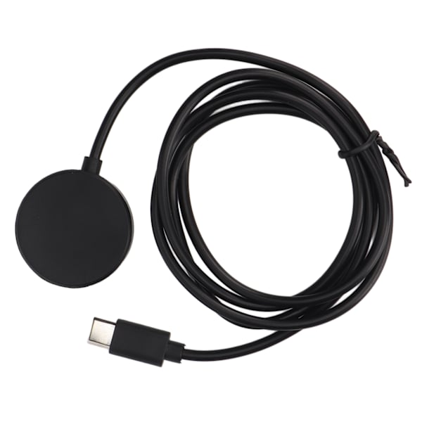 Smartwatch-laddare magnetisk USB C med 3,3ft kabel svart smartwatch-laddningsdocka för Samsung Galaxy Watch 5 Pro