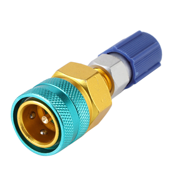 QC1234L+13LS5V1 R1234YF Lågtryckskoppling Snabbkoppling Bil AC Kylmedel Fluorerad Vätskeanslutning