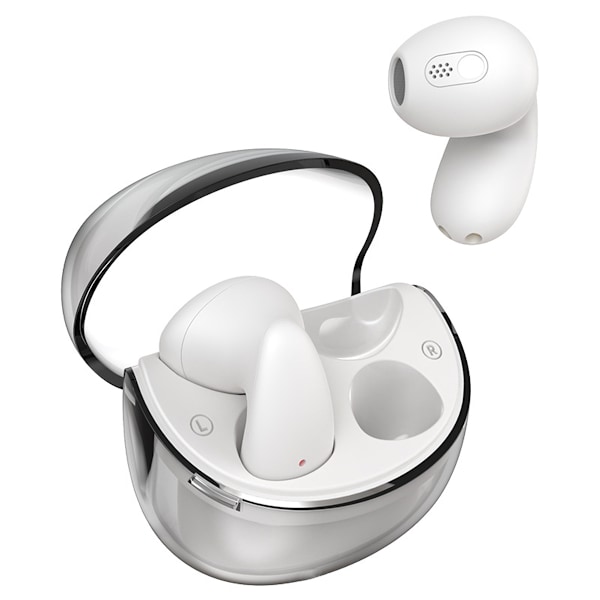True Wireless Hörlurar, Bluetooth 5.3, Ergonomisk Design, Lång Batteritid, Brusreducering, Touchkontroll, Din Idealiska Följeslagare för Musik och Samtal