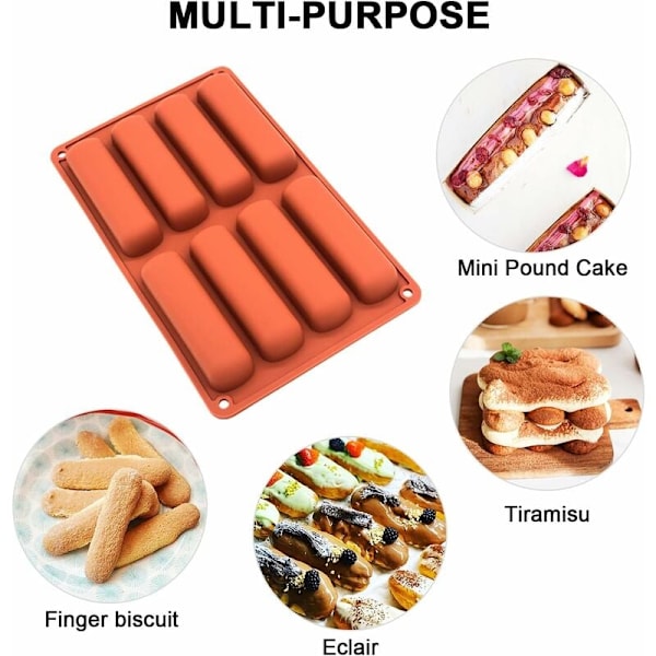 Gourmet Creation Helper, Silikonform Livsmedelsgodkänd Silikon Flexibel Extraktion Enkel Frigöring Non-Stick Yta Värmebeständig för Ugn Mikrovågssäker,