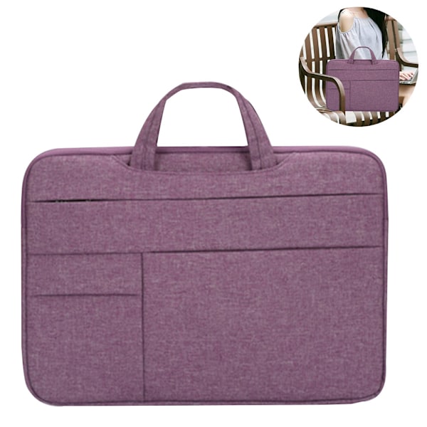 Lett og vanntett 13,3 / 15,6 tommers laptopveske med skulderstropp