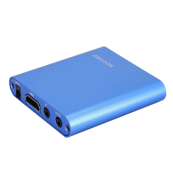 Mini 1080P HDMI Digital Media Player Hard Disk Decoder med Fjernkontroll (100-240V)
