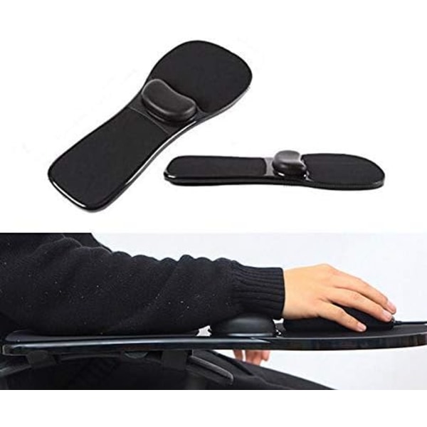 Ergonomiskt Armstöd för Skrivbord och Stol, Justerbart Armstöd med Cirkulär Skärm för att Förhindra Fall, Handledsstöd, Tryckavlastning