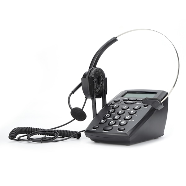 HT800 Kablet Telefonsamtale med Omnidireksjonell Mikrofon Headset Egnet for Kontor og Hjem