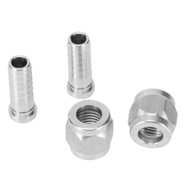 2 sett 8mm rustfritt stål 1/4in 5/16in mutter pigg kobling for kulelås pinlås hjemmebrygging montering