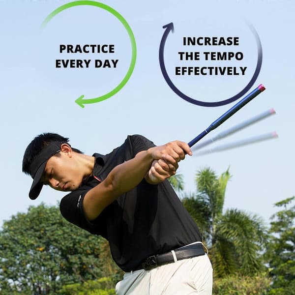 Golf Swing Practice Stick Golf Practitioner Sound Swing Stick Golf Practice Warms Up Stick Postures Corrector Enduring