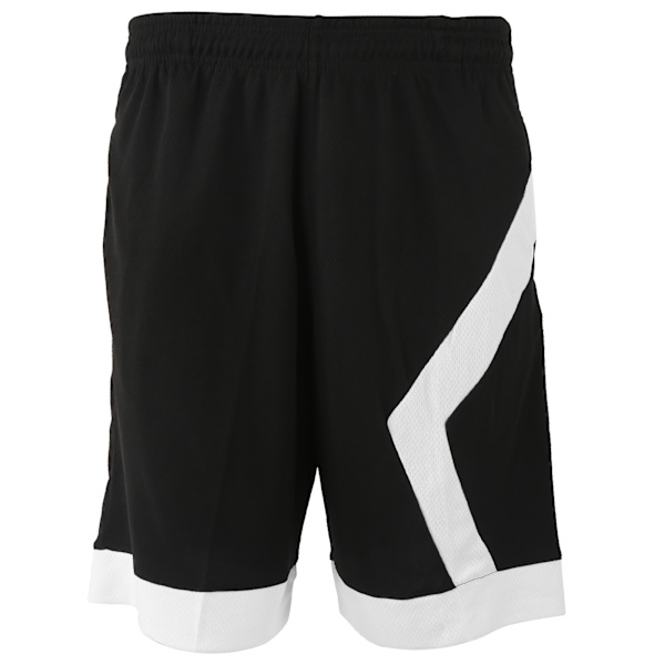 Man Sommar Sport Shorts Snabbtorkande Träningsshorts för Basket/Löpbana Svart