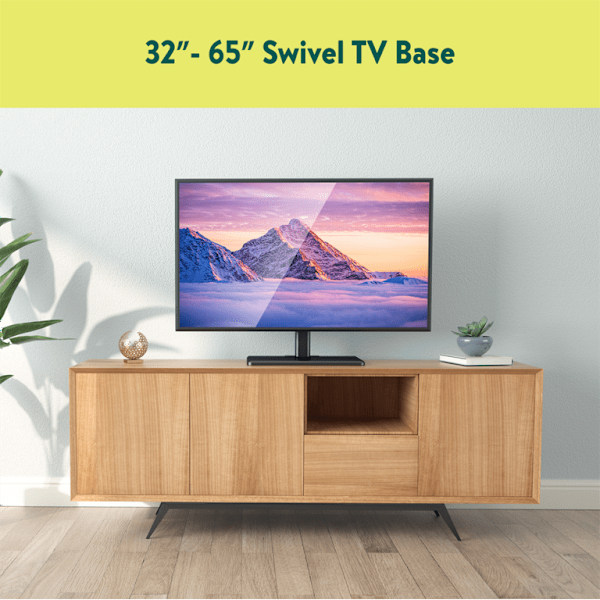 Swivel TV-fäste för 32\" till 65\" TV-apparater, vridbar upp till 35°