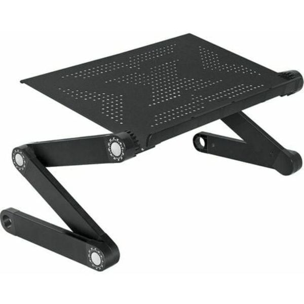 Fällbart laptopbord för säng - Stativ för surfplatta och laptop - Designat läsbord för säng, stol och soffa - Justerbart, mångsidigt, ergonomiskt - Lätt