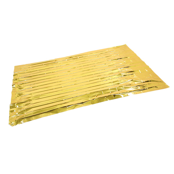 Mylar Överlevnadsfilt För Utomhusaktiviteter, Vindtät Rivtålig Dubbelsidig Nödfilt, Lättvikts Nödfilt För Resor