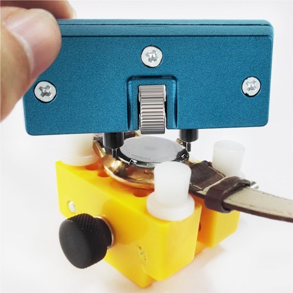 Vice Tool Movement Holder Opener Watch Case Dial Fixer för urmakare och verktyg för att öppna klockfodral Vattentät skruvbotten Skruvreparation