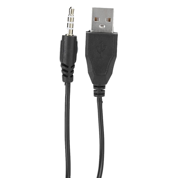 3,5mm+USB med Mikrofon Huvudmonterat Gaming Headset LED-Ljus Tillbehör