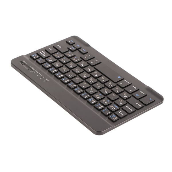 7 tommers oppladbar ultratynn russisk trådløst Bluetooth-tastatur for Andriod for Win for IOS