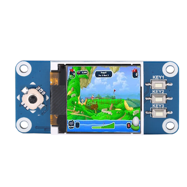 1,44 tommers LCD-skjermmodul for Raspberry Pi 2B / 3B / Zero / Zero W