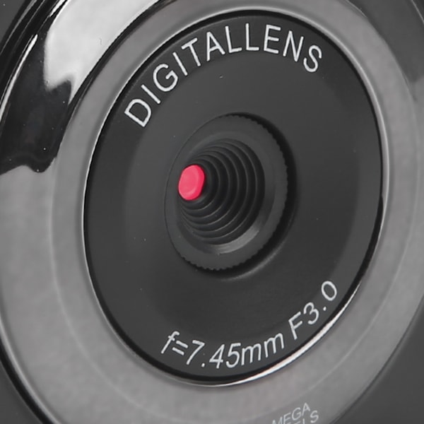 2,7 tommers kamera ABS metall 48MP høy oppløsning 8x optisk zoom bærbar digitalkamera for barn nybegynnere svart