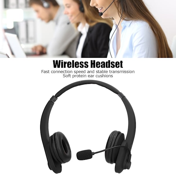 OY632 Trådlöst headset Bluetooth 5.0 Business Brusreducerande headset med mikrofon