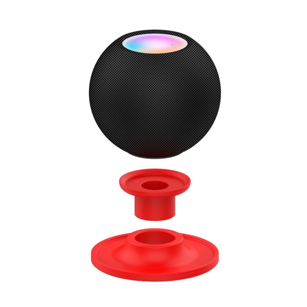 Silikon Anti Slip Pad Kompatibel för HomePod Stöttålig Underlägg Stativ Tillbehör