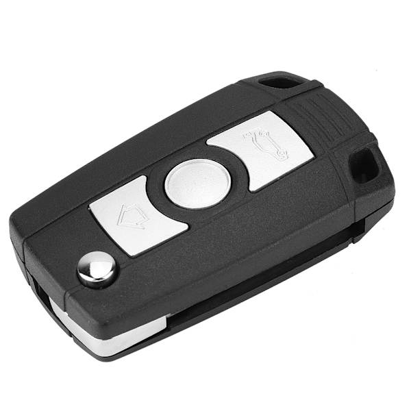 3-knappars bilfjärrkontroll flippnyckel fodral bladhölje skal passar för 1 3 5 7 Serie X3 X5 Z3 Z4