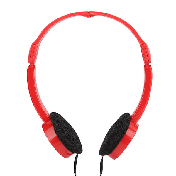 Sammenklappelige kablede stereo-headset Børnehovedtelefoner med mikrofon til smartphone-tablet