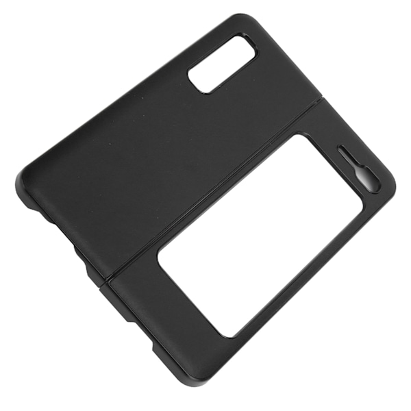 Mobiltelefonfodral Stötsäkert Telefon Läderfodral Skal för Samsung Galaxy Z Fold 1 / W20 Svart