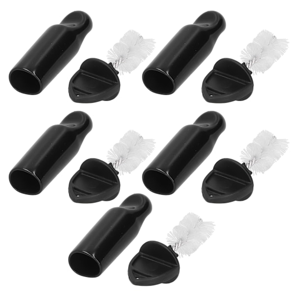 5 st öltappborste 5 st utkast öl kran lock set tillbehör för hem bar användning