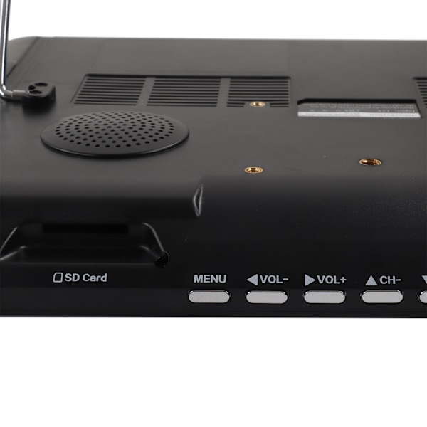Bärbar Digital TV 14 tum ATSC Samma Skärmfunktion Uppladdningsbar Bärbar TV EU-kontakt 110‑220V