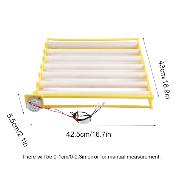 Täysin automaattinen munien haudontateline Kotitalous Pieni 42 Munan haudontateline Kääntäjä Kanalle Ankka Viiriäiselle 110V
