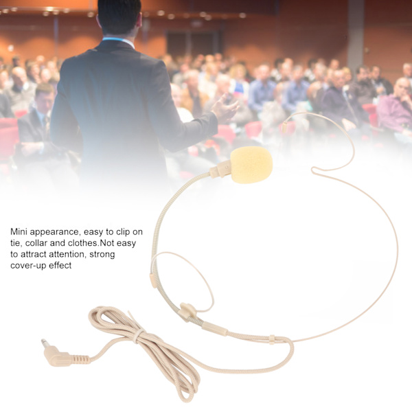 EY528 Hovedmonteret Hovedbøjle Mikrofon Enkelt Øre Tung Bas Headset med Skruelås