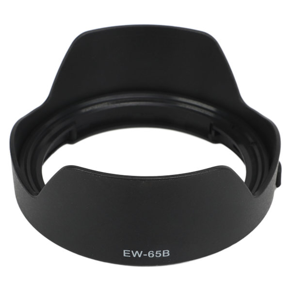 Objektivhuv Bajonett Rund Bakspänne Ersättningstillbehör för RF50mm F1.8 Svart EW 65B