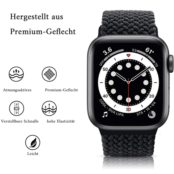 Remmen er kompatibel med Apple Watch-remmer 38/40/41mm