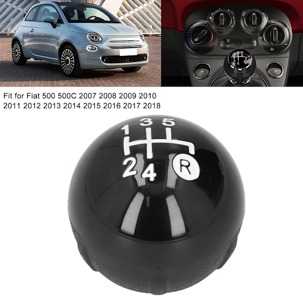 Girspakspakke med dekorativt deksel, erstatningssett for Fiat 500 500C 2007‑2018 LHD RHD