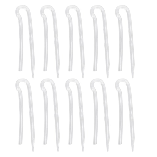 10 st hörapparatsslangar flexibel typ R BTE öronpropp hörapparatsslang ersättning 3,6x2,0mm / 0,14x0,8in