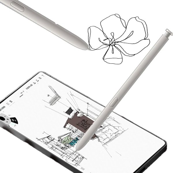 Precision 0,7 mm Fin Spets Stylus Touch S Pen, Kompatibel Samsung Galaxy Note 10 Penna Ersättning för De Flesta Pekskärmsenheter Inklusive Ipad, Idealisk