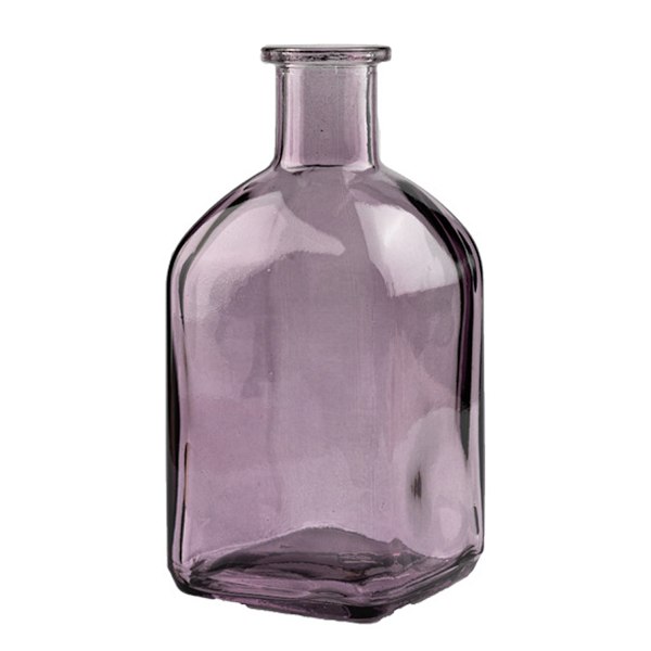 Klar glassvaser for dekorblomster, midtpunkt for hjemmet, innendørs borddekorasjon, for bryllupsgave, 13*6,2 cm