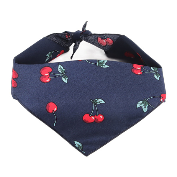 Triangulär haklapp i bomull, stilfullt utseende för hundbandanas, sommarkomfort, halkfri design för vardagsbruk, fotorekvisita, fester (vikbar och