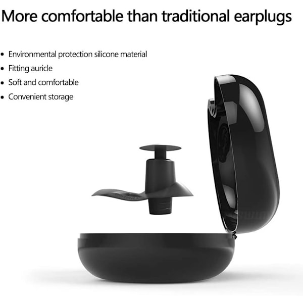 Skydd möter stil, simöronproppar med vattentät försegling och ergonomisk design för en rolig och säker vattenupplevelse, 5 par (10 st) lämpliga