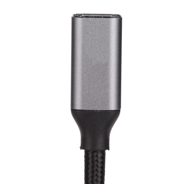 4K 100W PD 5A Vinkelböjd 90 Grader Gen 2 USB3.1 Typ C Hane till Hona Förlängningskabel 25cm