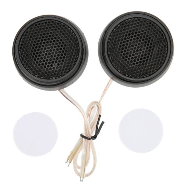 2 stk. bilkuppel-diskant 1000W høysensitiv lyd stereo høyttaler med base for lydsystem