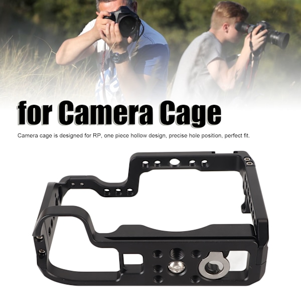 Kamerabur for RP DSLR SLR i metallaluminium med hurtigutløsning for filmskaping og videoskudd