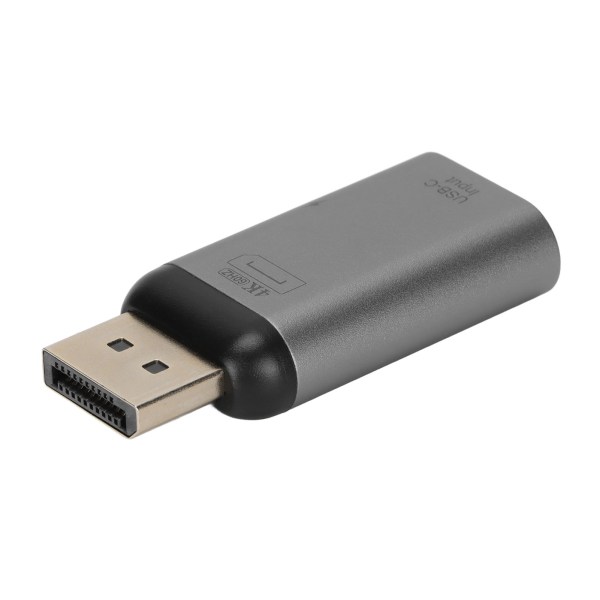 Typ C Honadapter till Displayport DP PD Hanadapter HD 4K 60Hz Konverter för Laptop