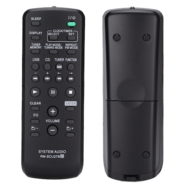 RMSCU37B Ersättningsfjärrkontroll Passar för Sony LBTSH2000 SSSH2000 CMTBX3 CMTBX30R HCDCBX3 HCDBX30R