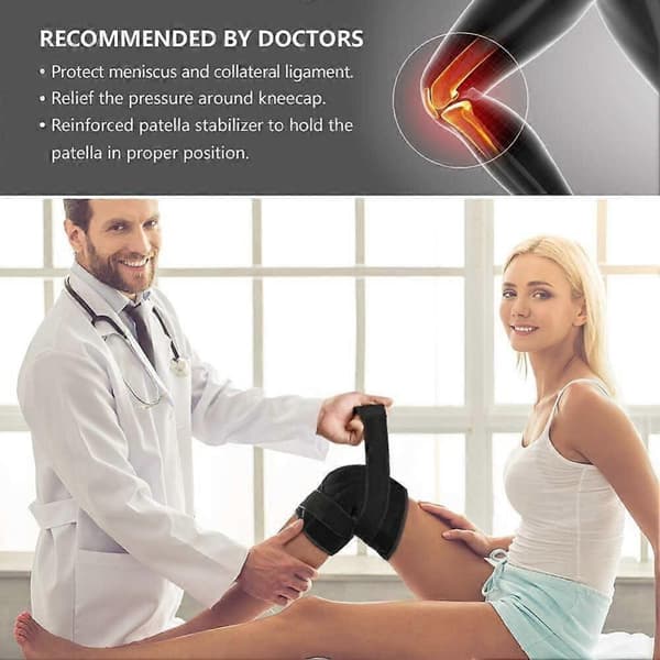 Knästöd, stabilisatorer, patellakuddar