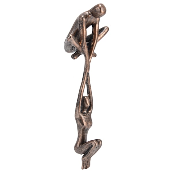 Elegant konstnärlig och modern design, hartsälskarfigurer, heminredningsprydnad, dansande parskulptur för bröllopsdagspresent, stark