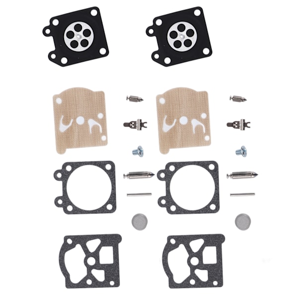 2Set Kaasuttimen Korjaussarja Vaihto Stihl 026 MS260 024 MS240 MS210 MS230 MS250 FS85 FS86 FS88