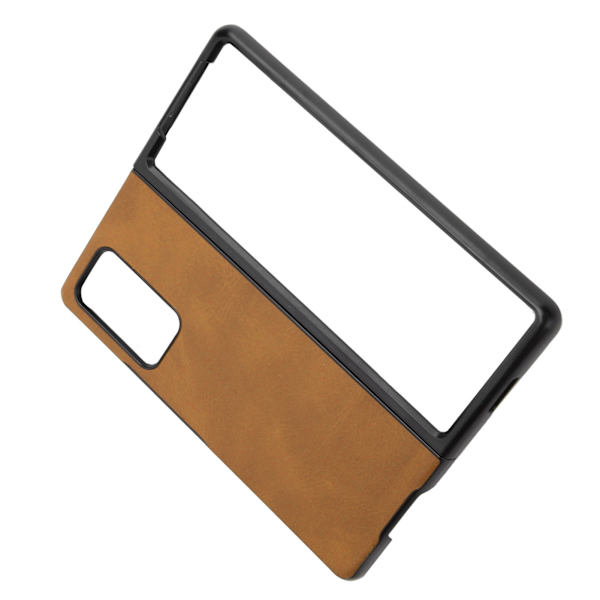 Mobilskal stötsäkert läderfodral för Samsung Galaxy Z Fold 2
