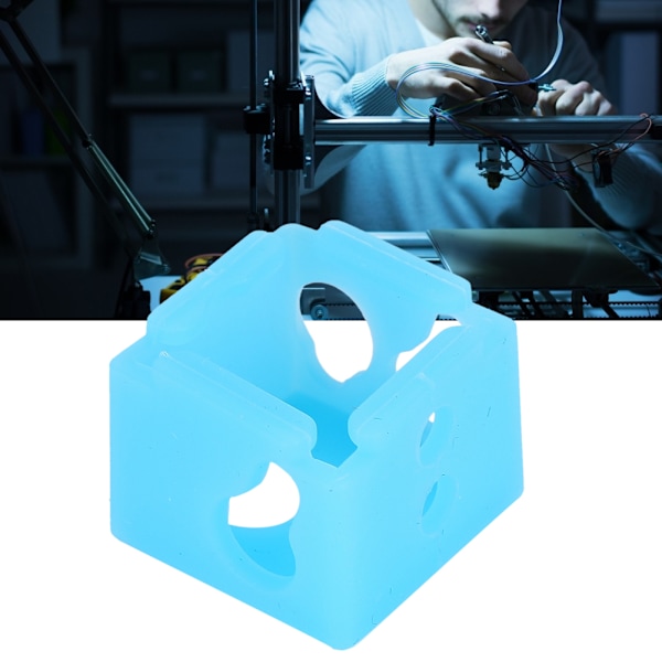 5 st 3D-skrivardelar XCR NV6  Uppvärmd block silikonstrumpa  Extruder värmeblock skyddande lock
