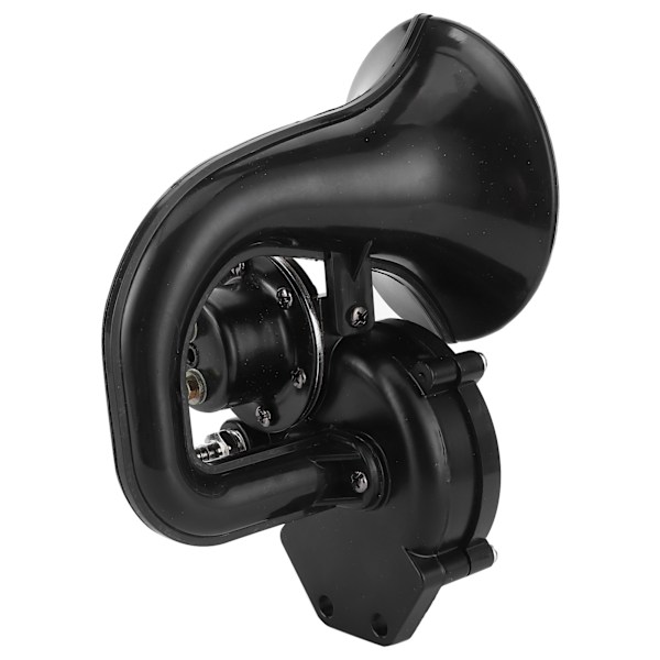 Universal Sneglehorn Sort Fanfare 12/24V 120dB Luft Trompet til Bil Lastbil Bus Van Tog